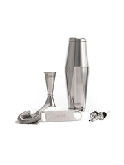 Silver Cocktail Set - Barcrew.com.au